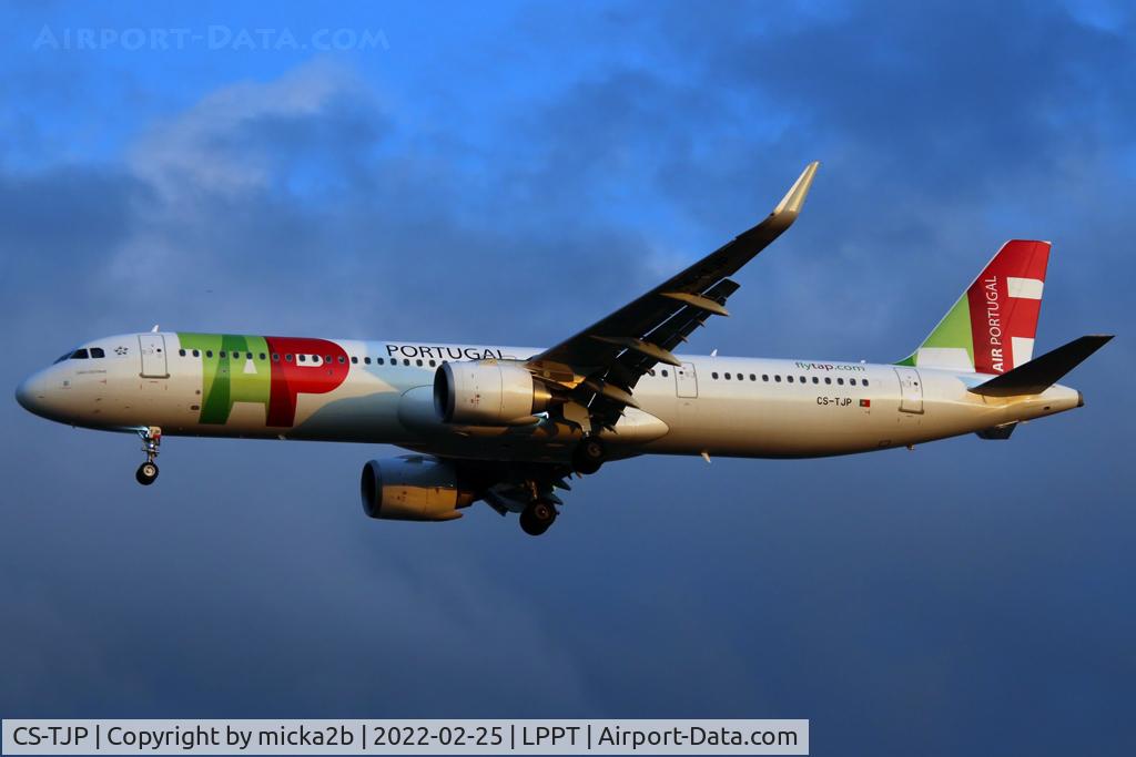 CS-TJP, 2019 Airbus A321-251NX C/N 8946, Landing