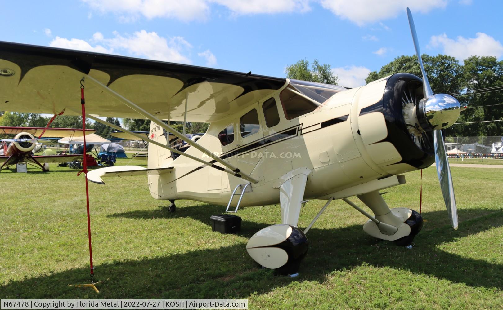 N67478, Howard Aircraft DGA-15P C/N 562, OSH 2022