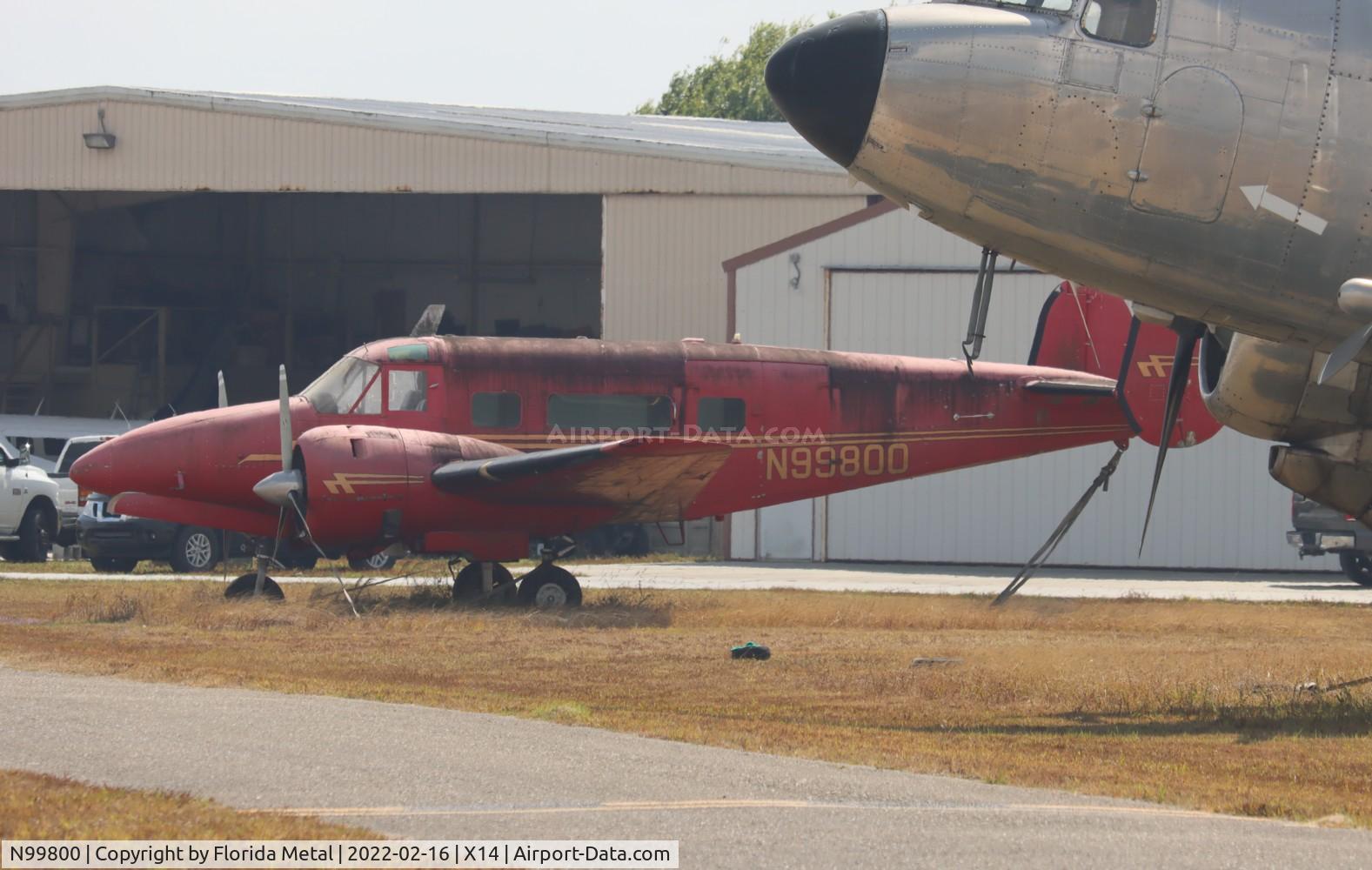N99800, 1969 Beech H-18 Tri-Gear C/N BA-759, Beech H-18