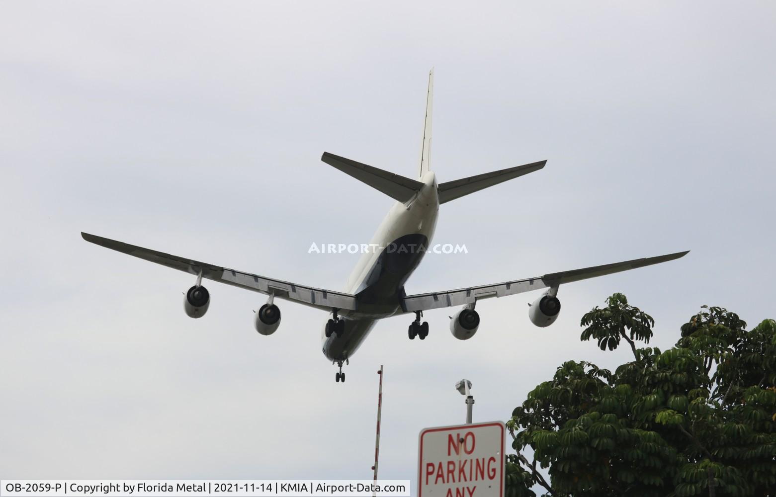OB-2059-P, 1968 Douglas DC-8-73CF C/N 45990, MIA 2021
