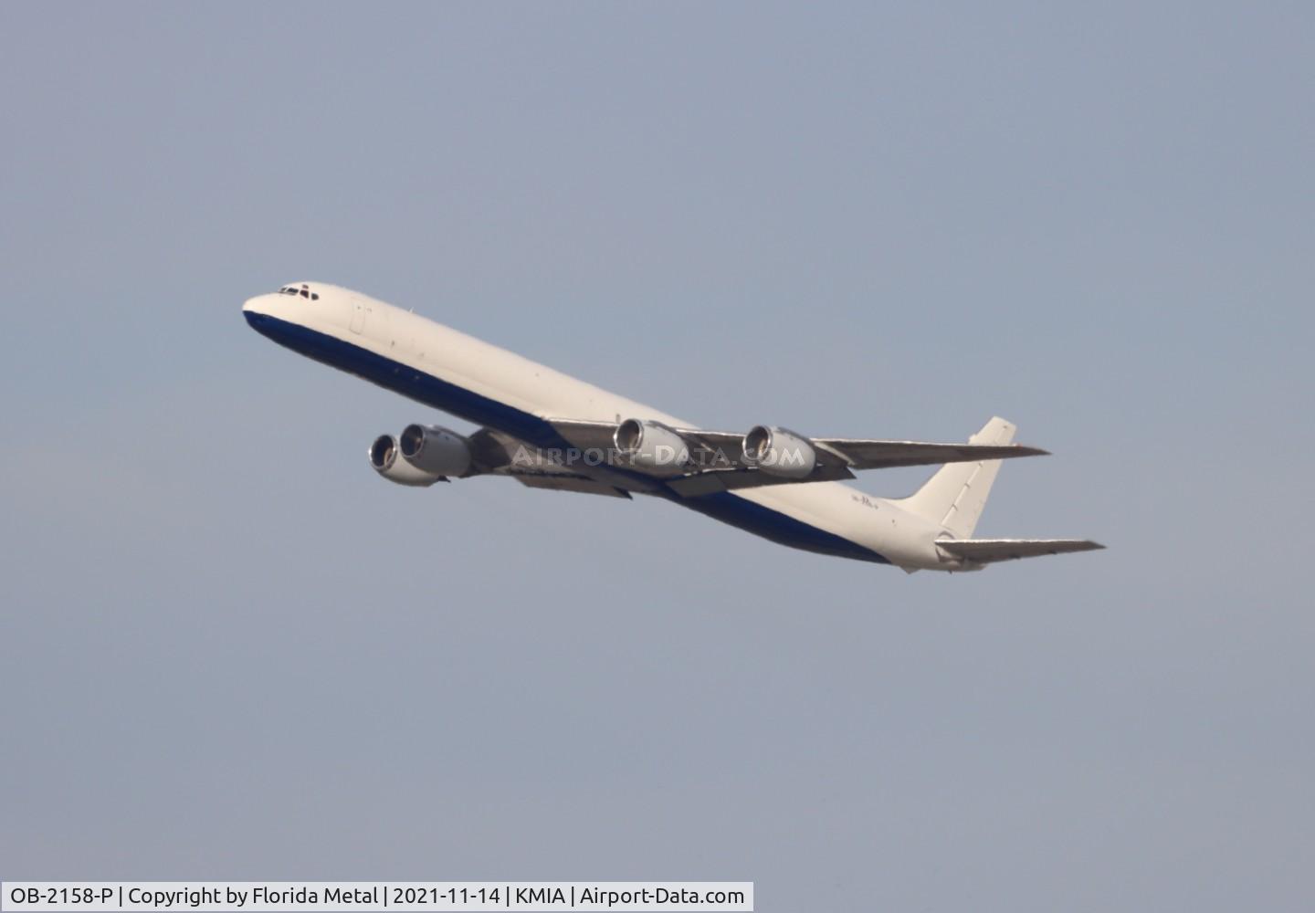 OB-2158-P, 1970 Douglas DC-8-73F C/N 46091, MIA 2021