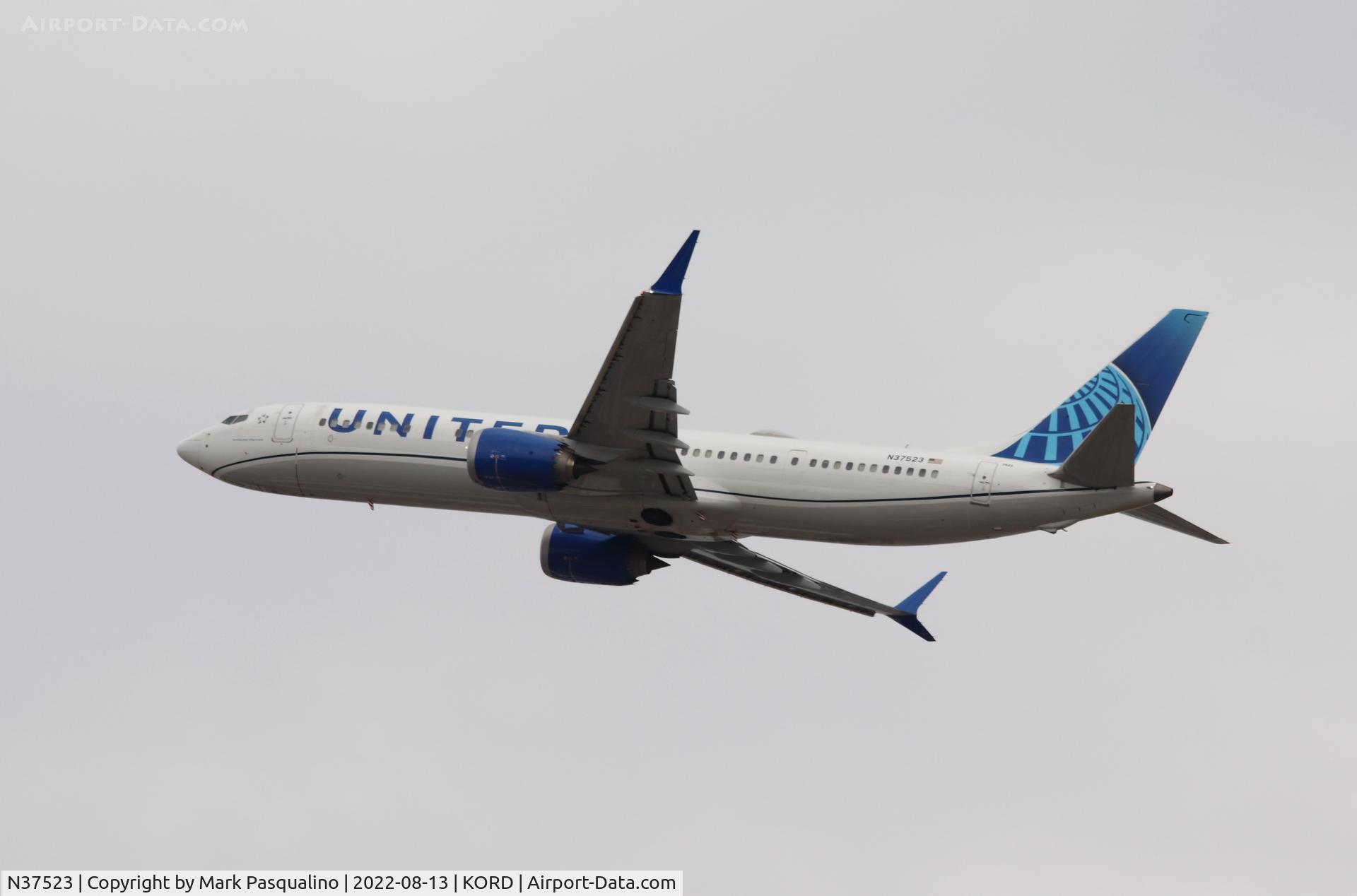 N37523, 2019 Boeing 737-9 MAX C/N 43461, Boeing 737-9 MAX