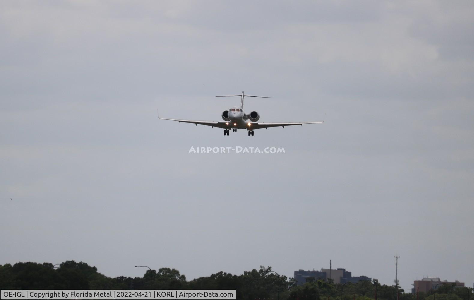 OE-IGL, 2015 Bombardier Global 6000 C/N 9672, ORL 2022
