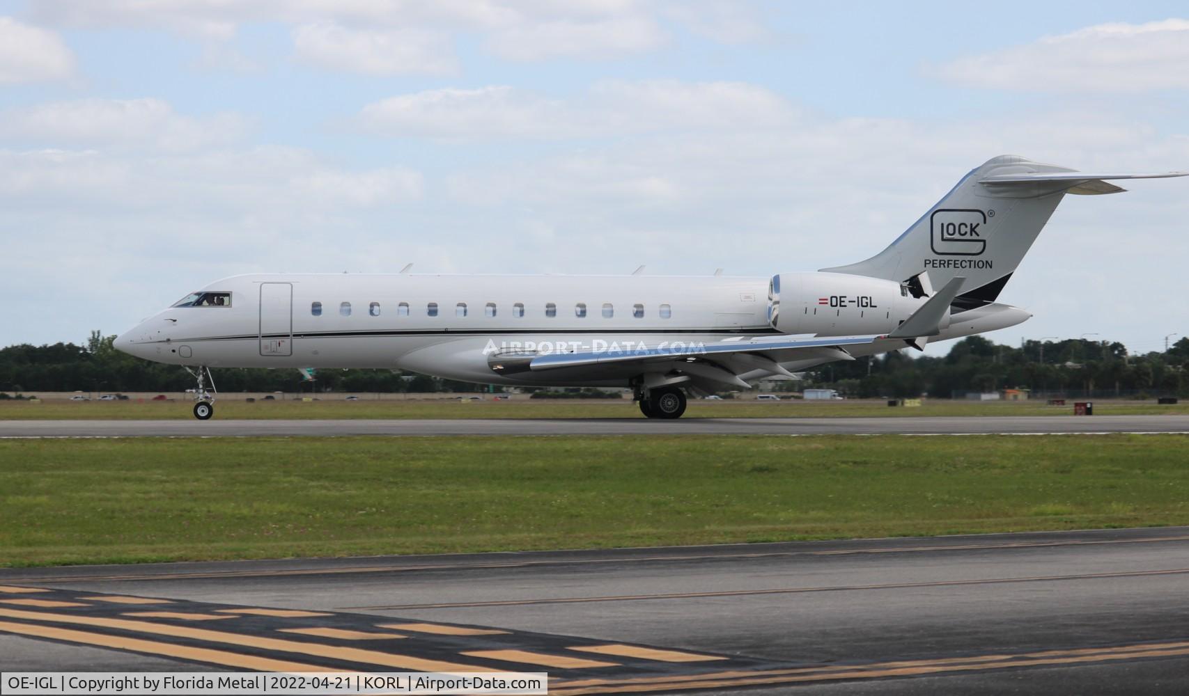 OE-IGL, 2015 Bombardier Global 6000 C/N 9672, ORL 2022