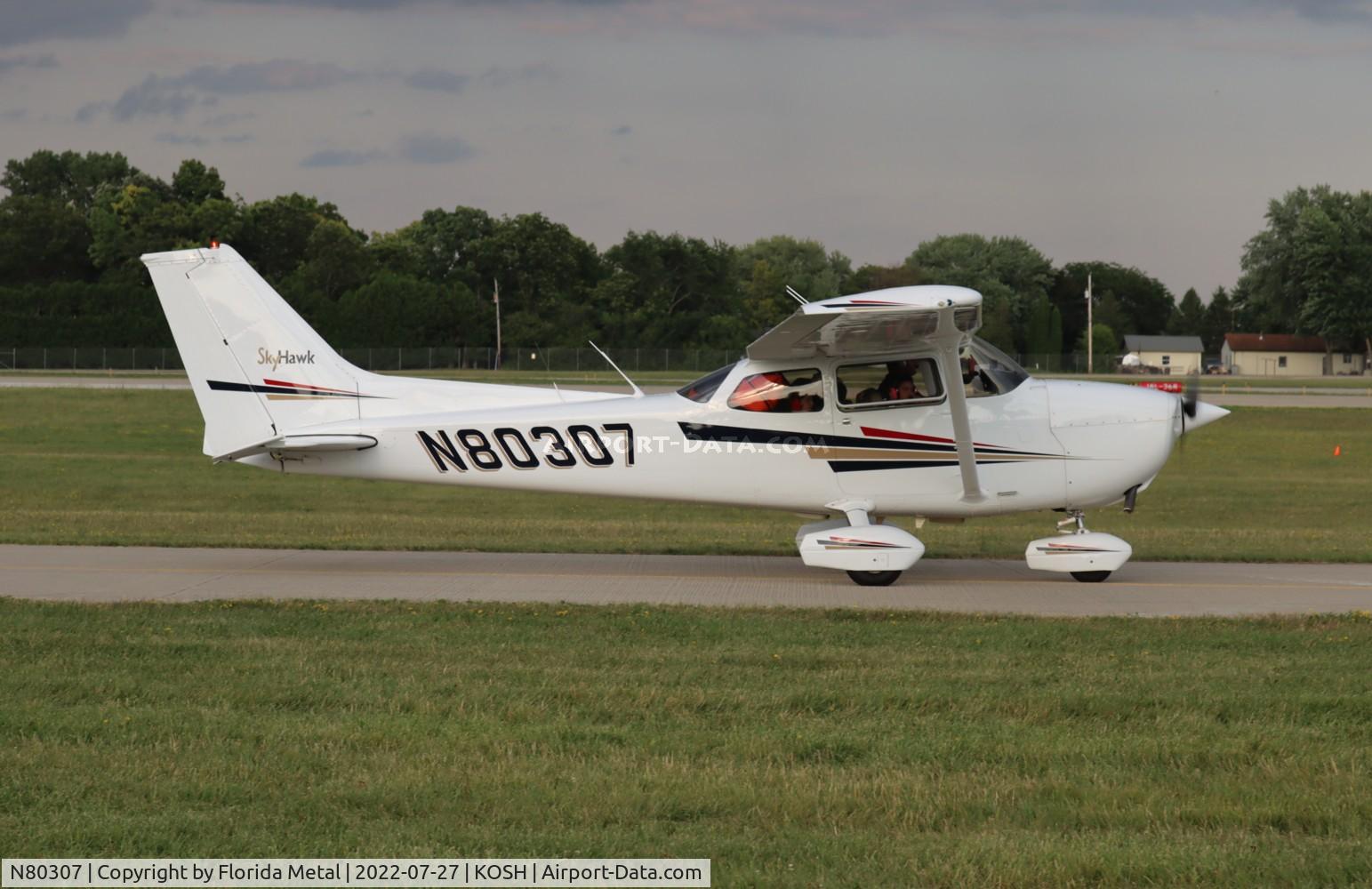 N80307, Cessna 172M C/N 17266511, OSH 2022