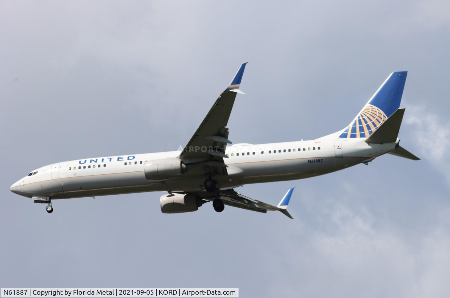 N61887, 2015 Boeing 737-924/ER C/N 42192, ORD 2021