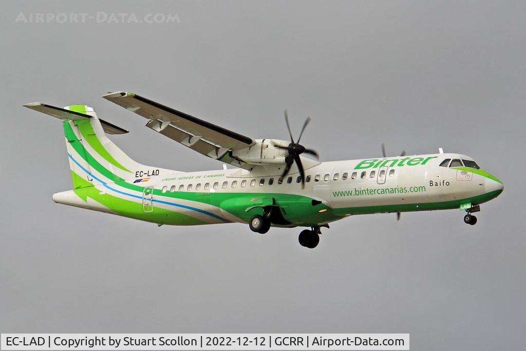EC-LAD, 2009 ATR 72-212A C/N 864, Binter