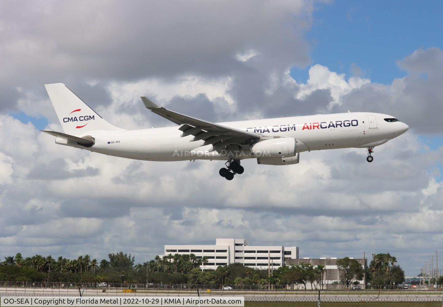 OO-SEA, 2015 Airbus A330-243F C/N 1594, CMA-CGM Cargo