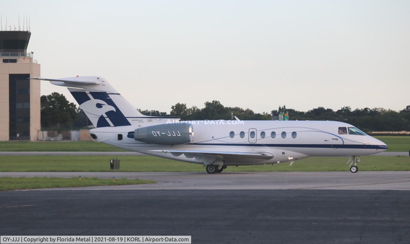 OY-JJJ, 2011 Hawker Beechcraft 4000 C/N RC-57, ORL 2021