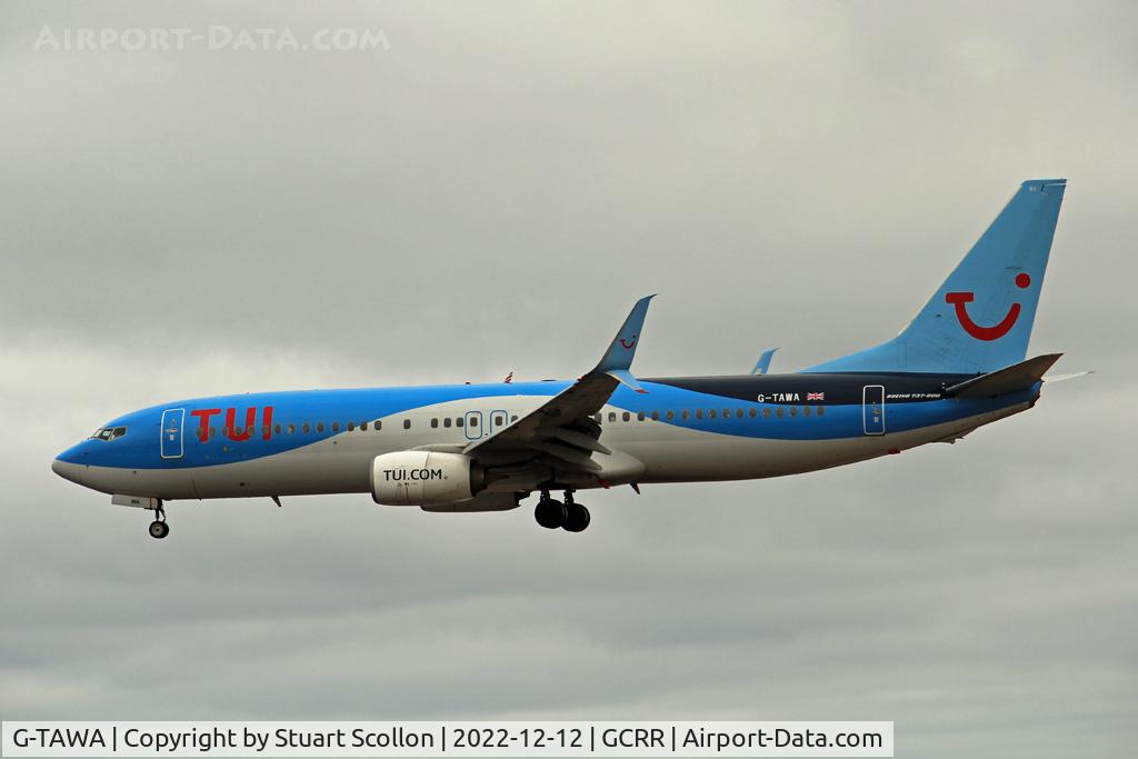 G-TAWA, 2012 Boeing 737-8K5 C/N 37264, TUI FLY