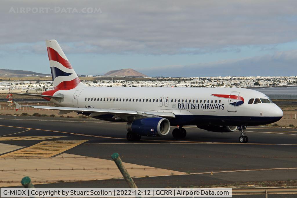 G-MIDX, 2000 Airbus A320-232 C/N 1177, B airways