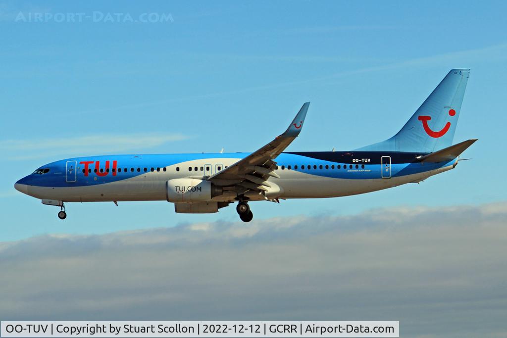 OO-TUV, 2011 Boeing 737-86J C/N 36883, Tui fly