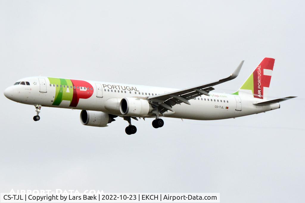 CS-TJL, 2018 Airbus A321-251N C/N 8591, RWY22L