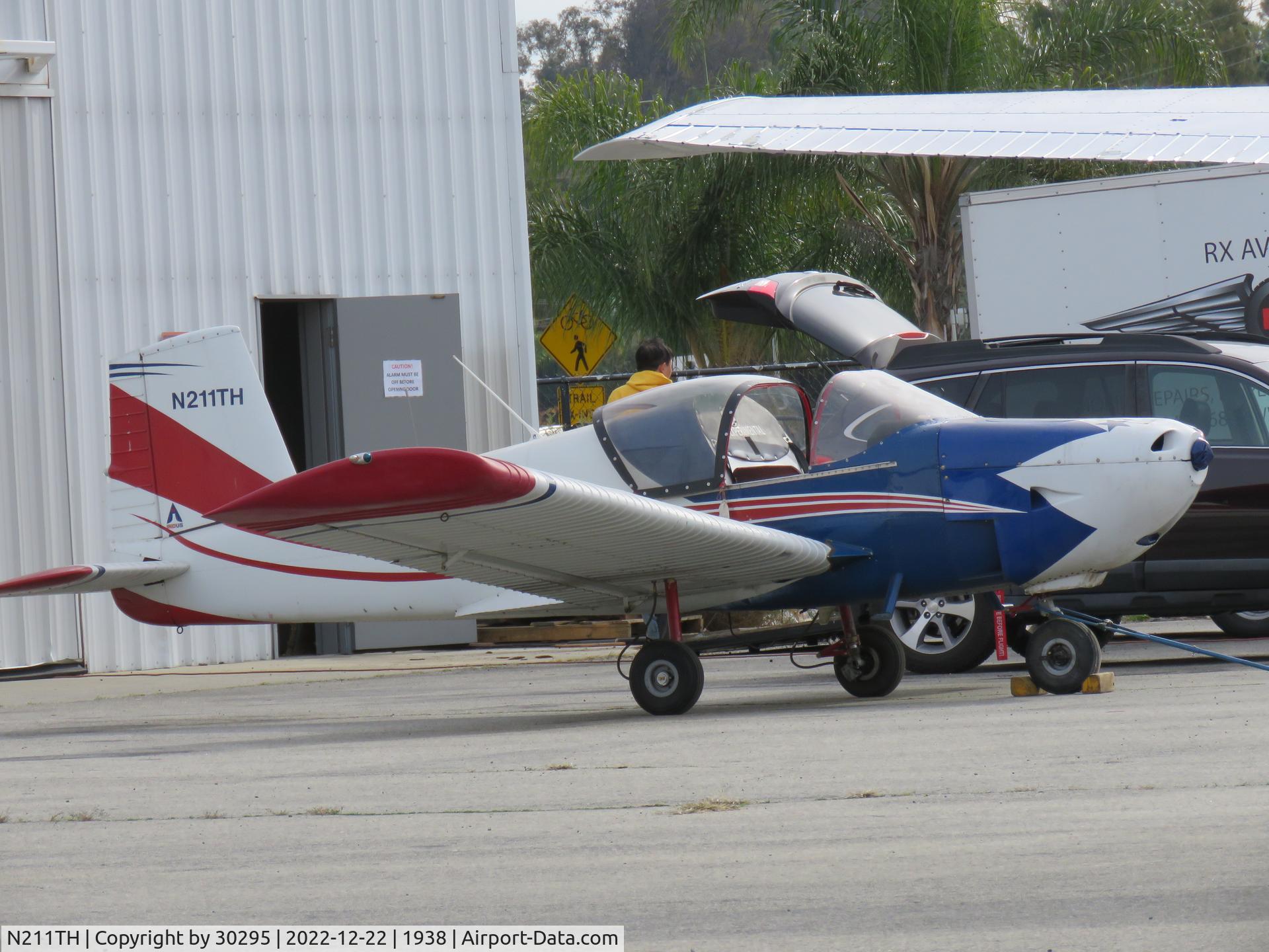 N211TH, 2005 Thorp T-211 Sky Skooter C/N 003X, Being worked on