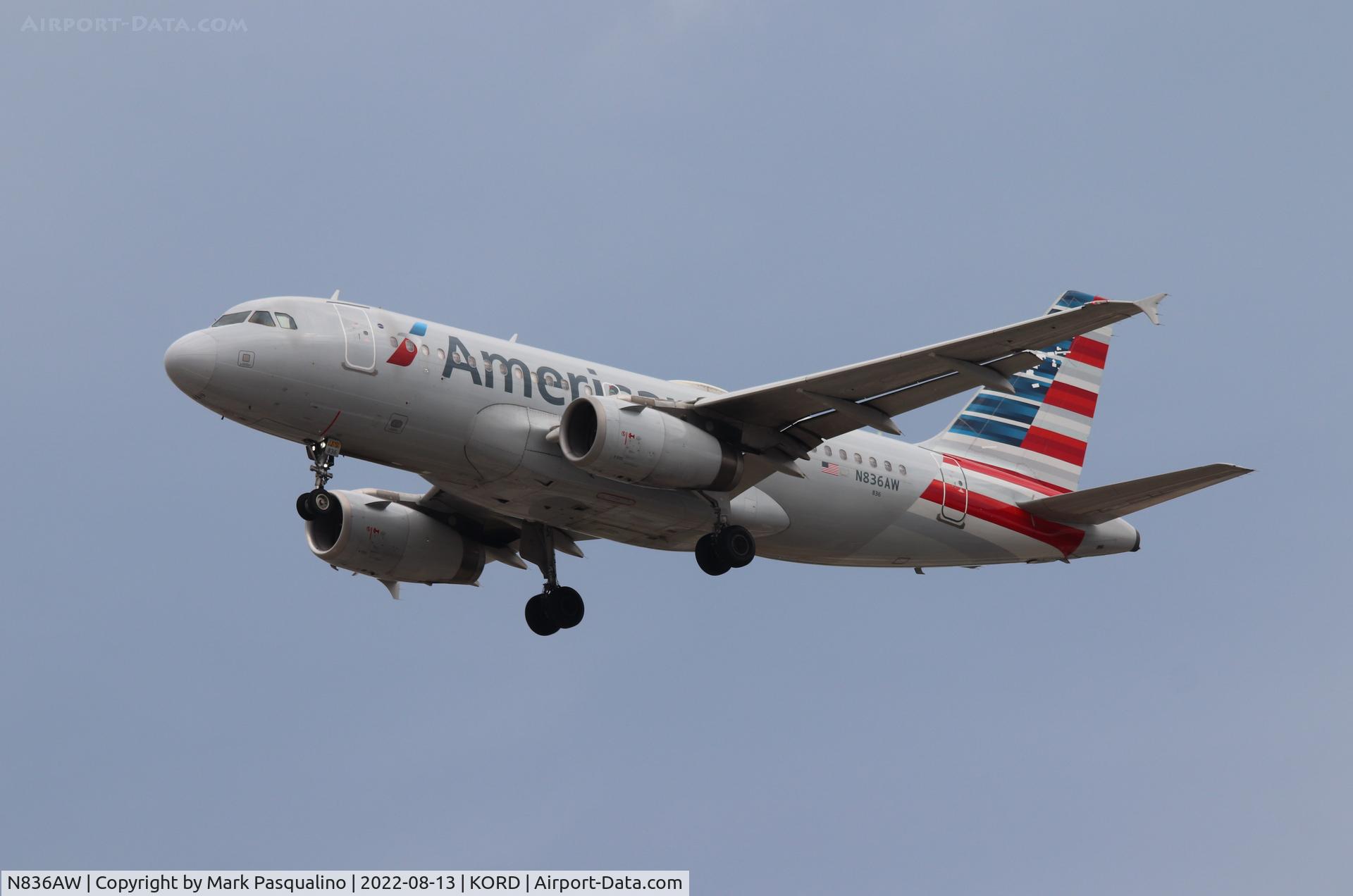 N836AW, 2005 Airbus A319-132 C/N 2570, Airbus A319-132