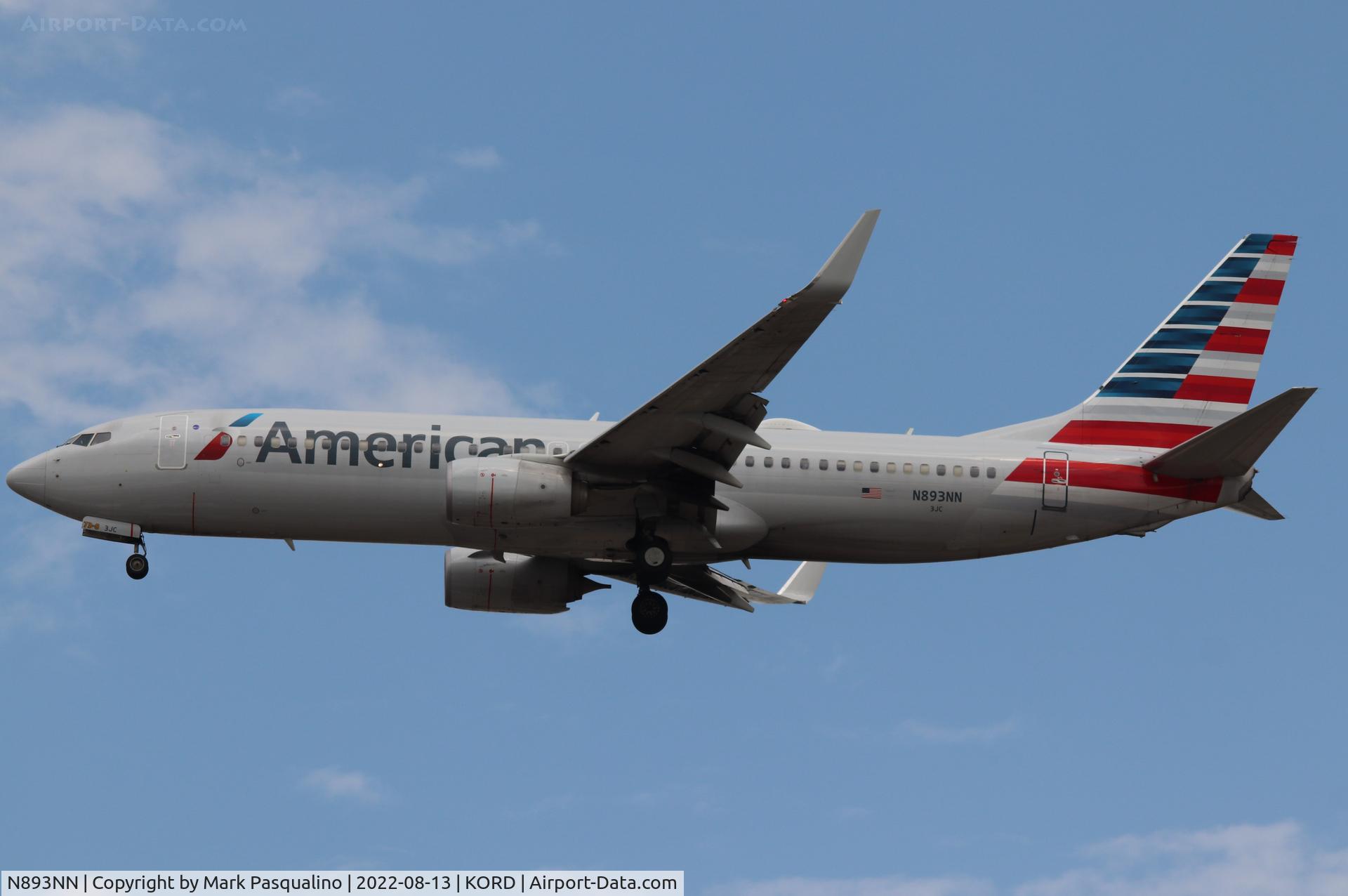 N893NN, 2012 Boeing 737-823 C/N 33316, Boeing 737-823