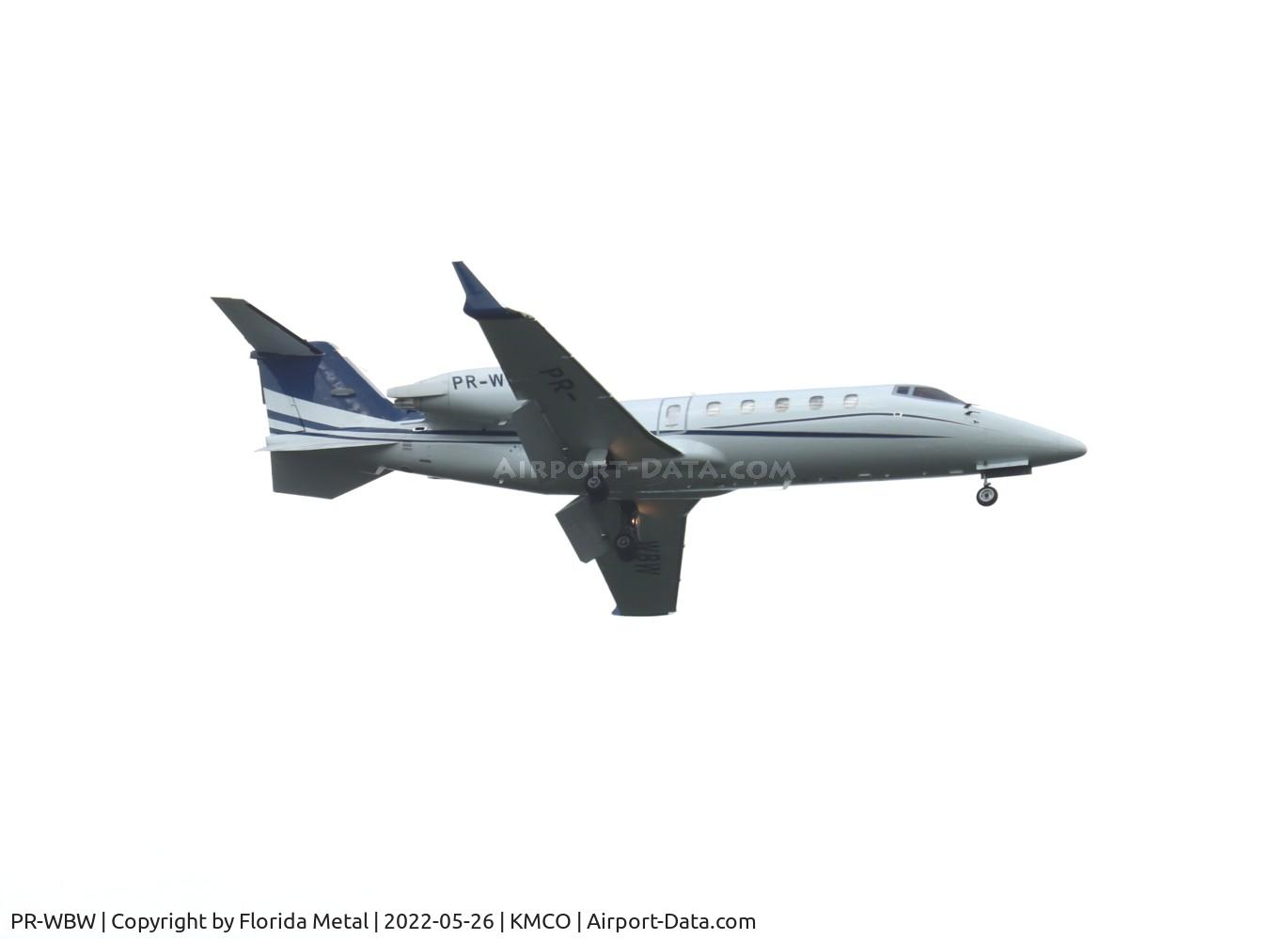 PR-WBW, 2001 Learjet 60 C/N 60-237, MCO 2022