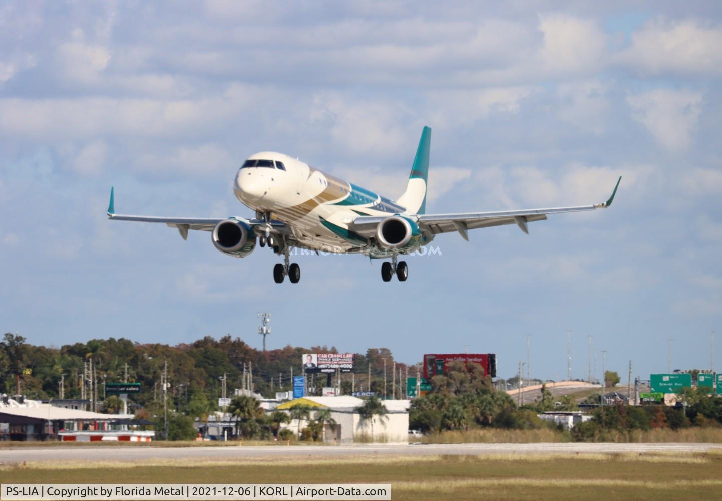 PS-LIA, 2015 Embraer ERJ-190-100ECJ Lineage 1000 C/N 19000656, ORL 2021
