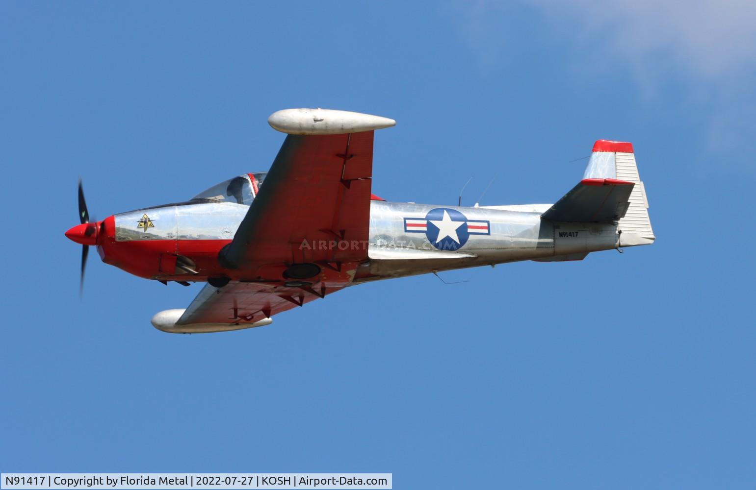 N91417, 1946 North American Navion C/N NAV-4-254, OSH 2022