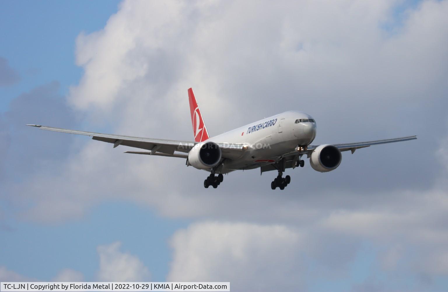 TC-LJN, 2018 Boeing 777-FF2 C/N 65742, MIA 2022