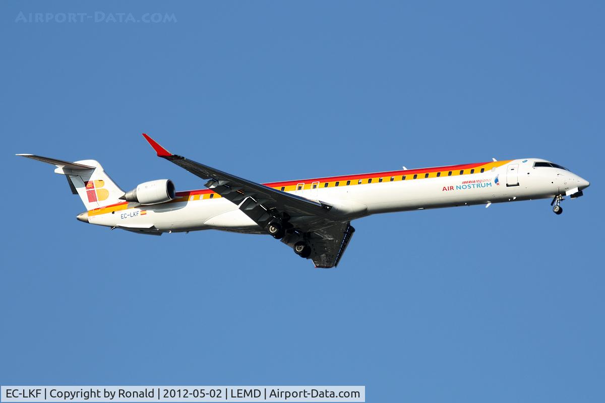 EC-LKF, 2010 Bombardier CRJ-1000ER NG (CL-600-2E25) C/N 19011, at mad