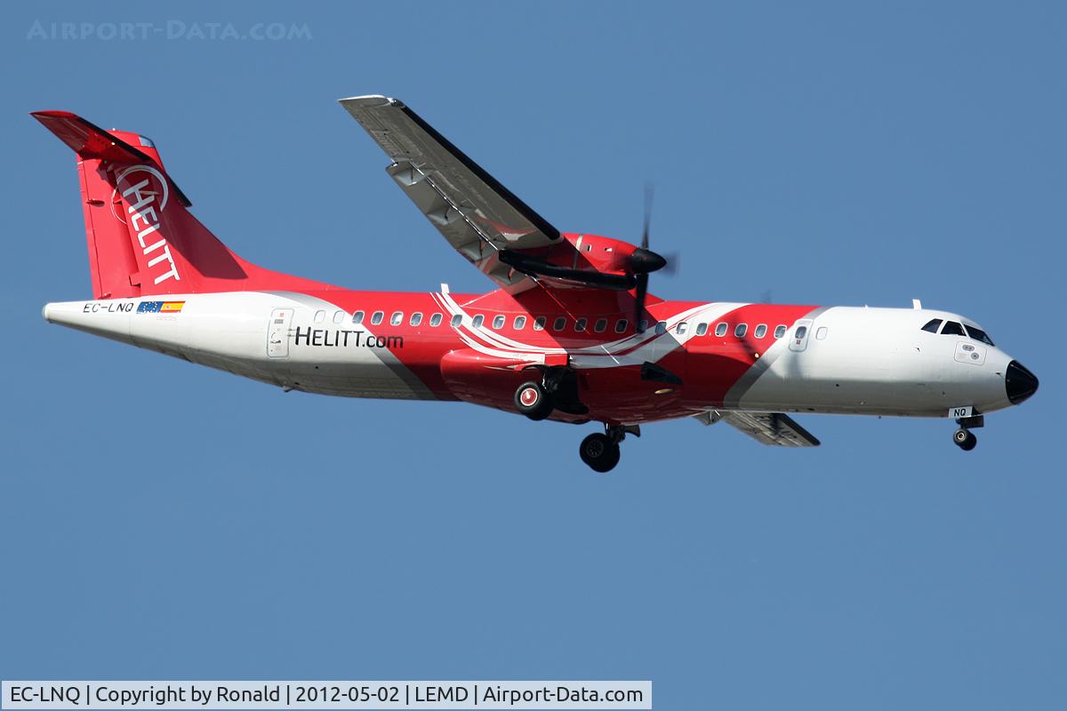 EC-LNQ, 1992 ATR 72-202 C/N 303, at mad