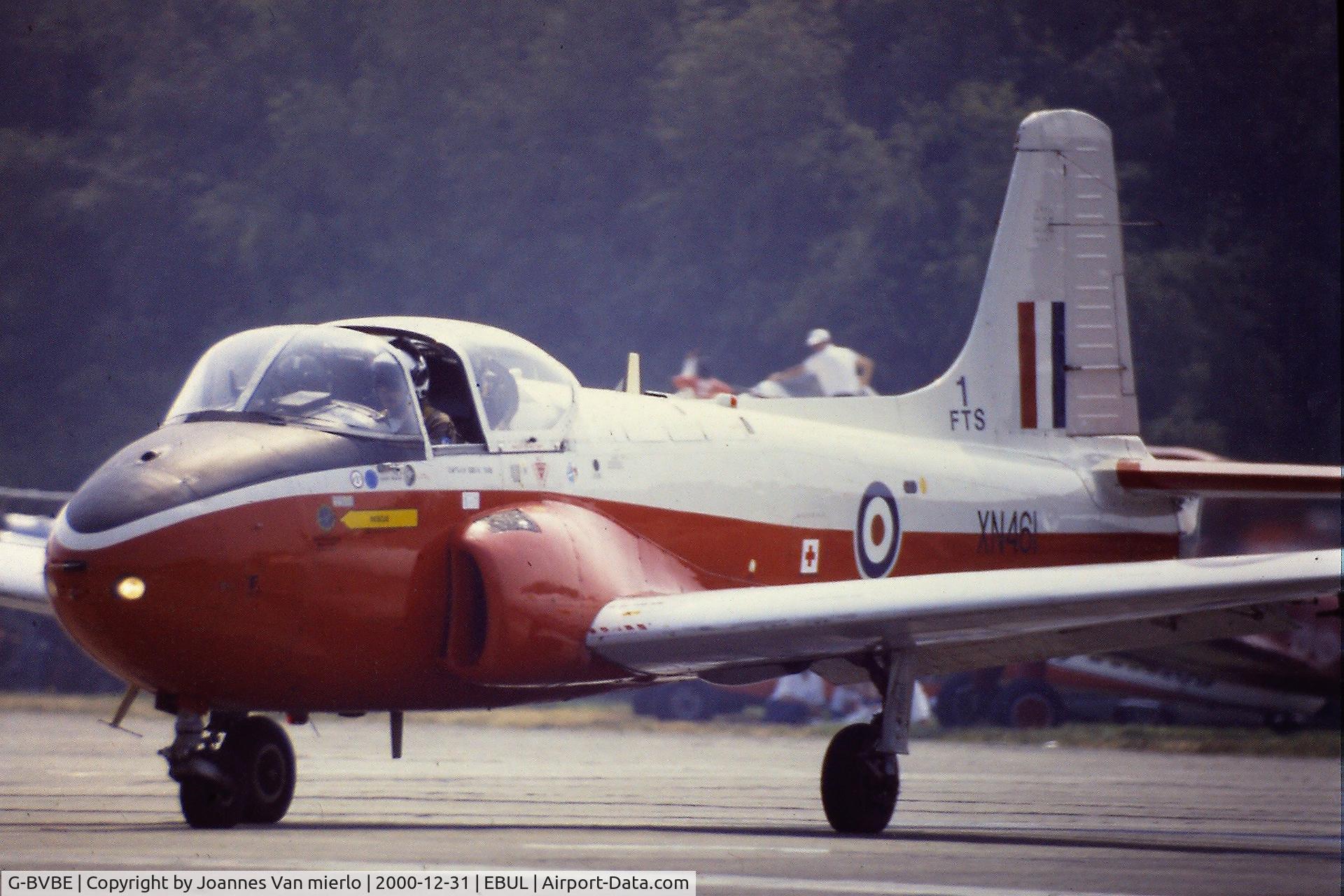 G-BVBE, 1960 Hunting P-84 Jet Provost T.3A C/N PAC/W/10140, Slide scan