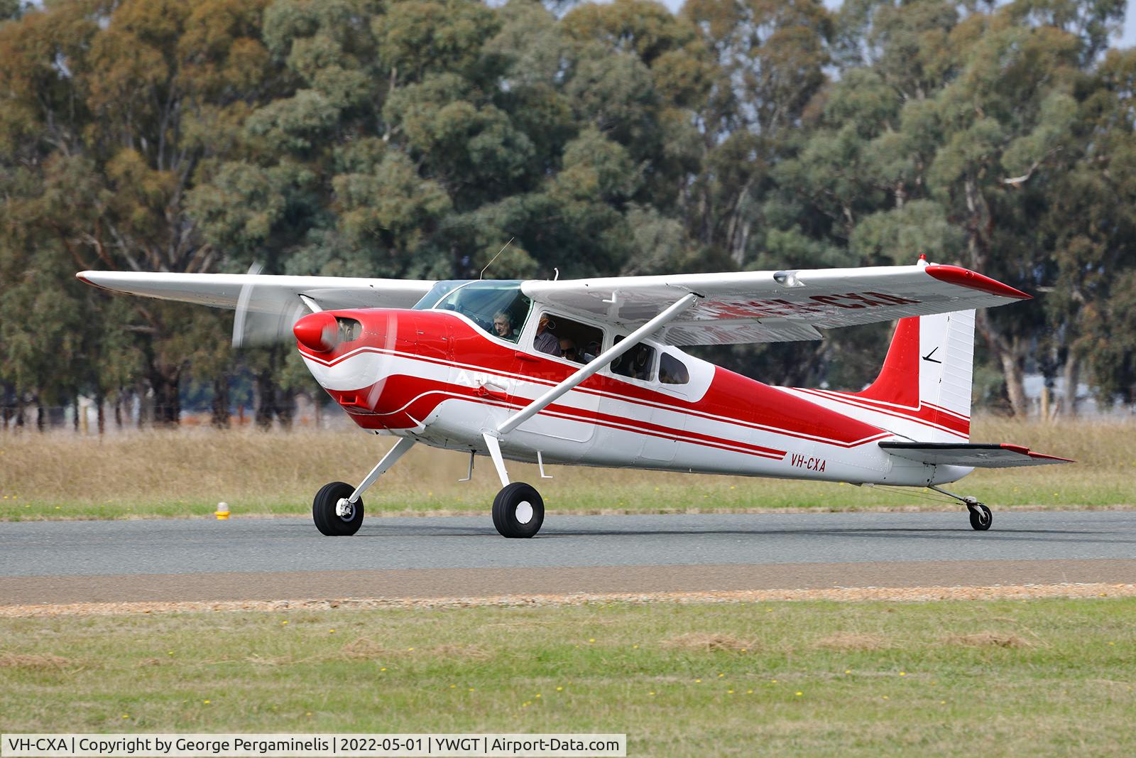 VH-CXA, 1957 Cessna 180 C/N 50048, Antique Aeroplane Assn of Australia National Fly-in.