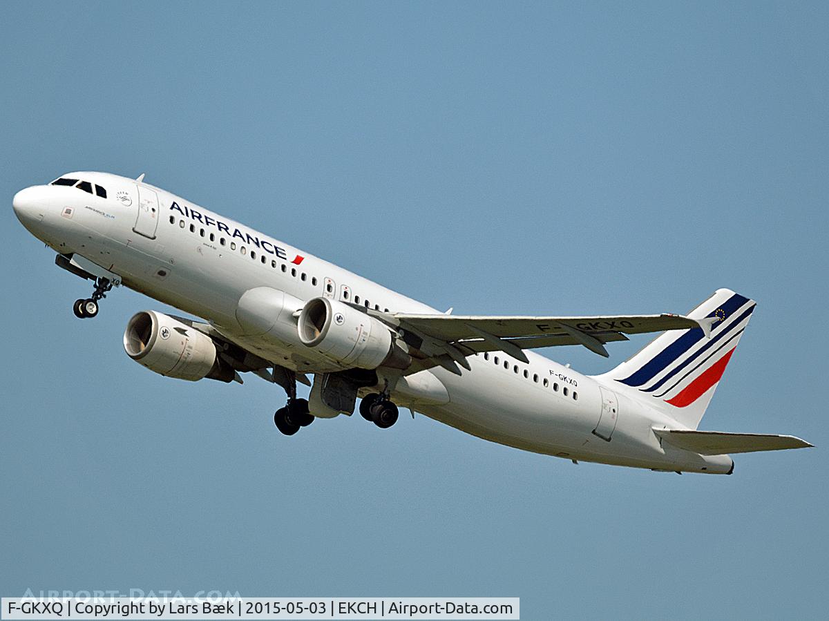 F-GKXQ, 2009 Airbus A320-214 C/N 3777, RWY22R