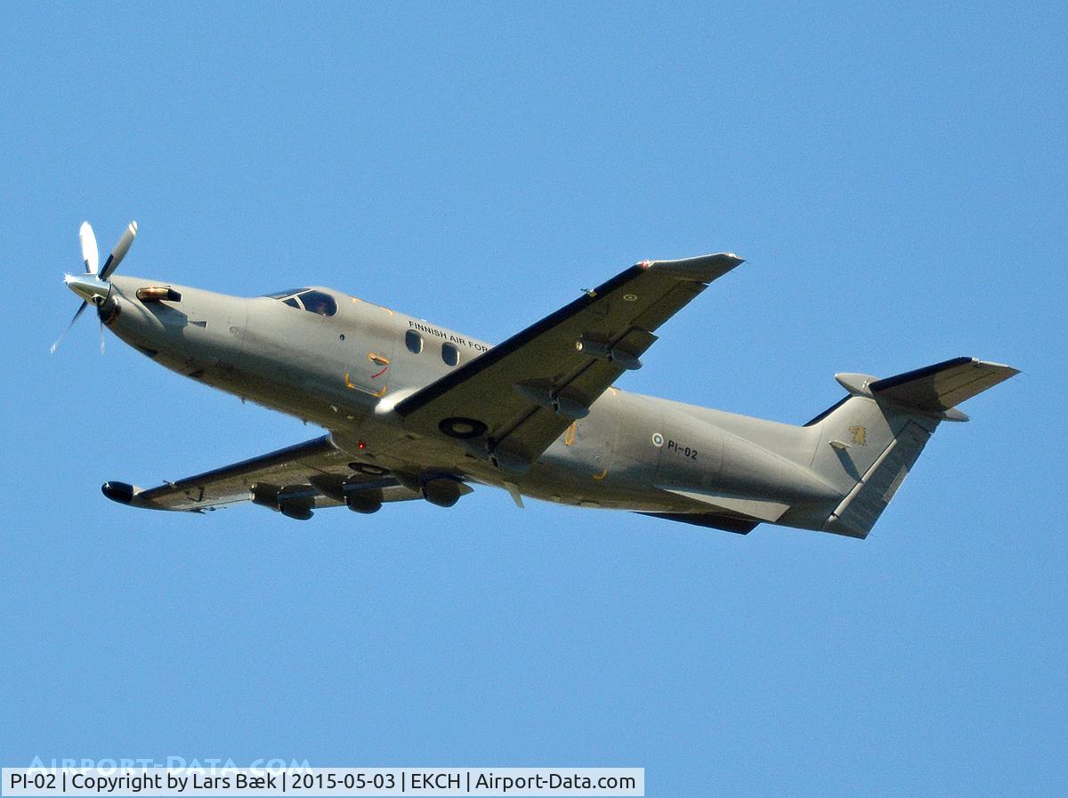 PI-02, 2010 Pilatus PC-12/47E C/N 1194, RWY22R