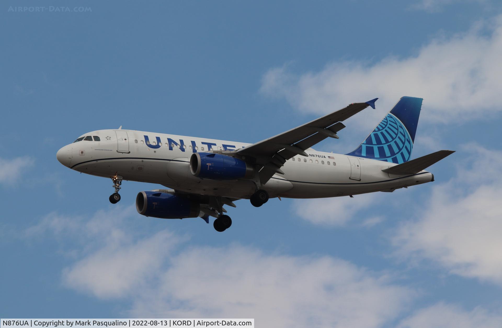 N876UA, 2004 Airbus A319-132 C/N 2203, Airbus A319-132
