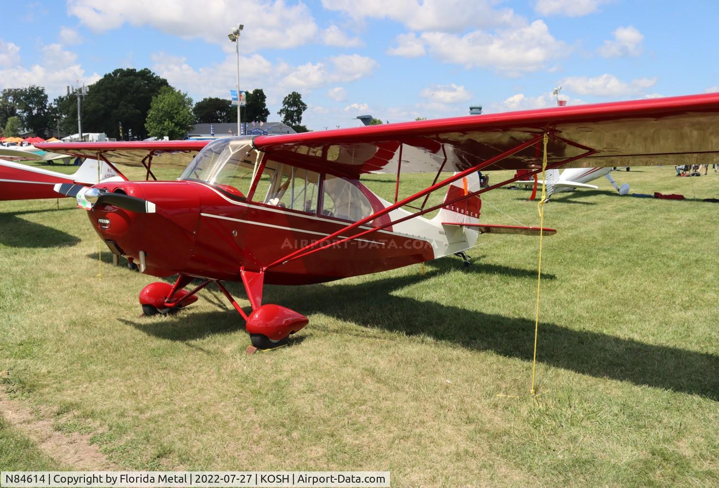 N84614, 1946 Aeronca 7AC Champion C/N 7AC-3325, OSH 2022