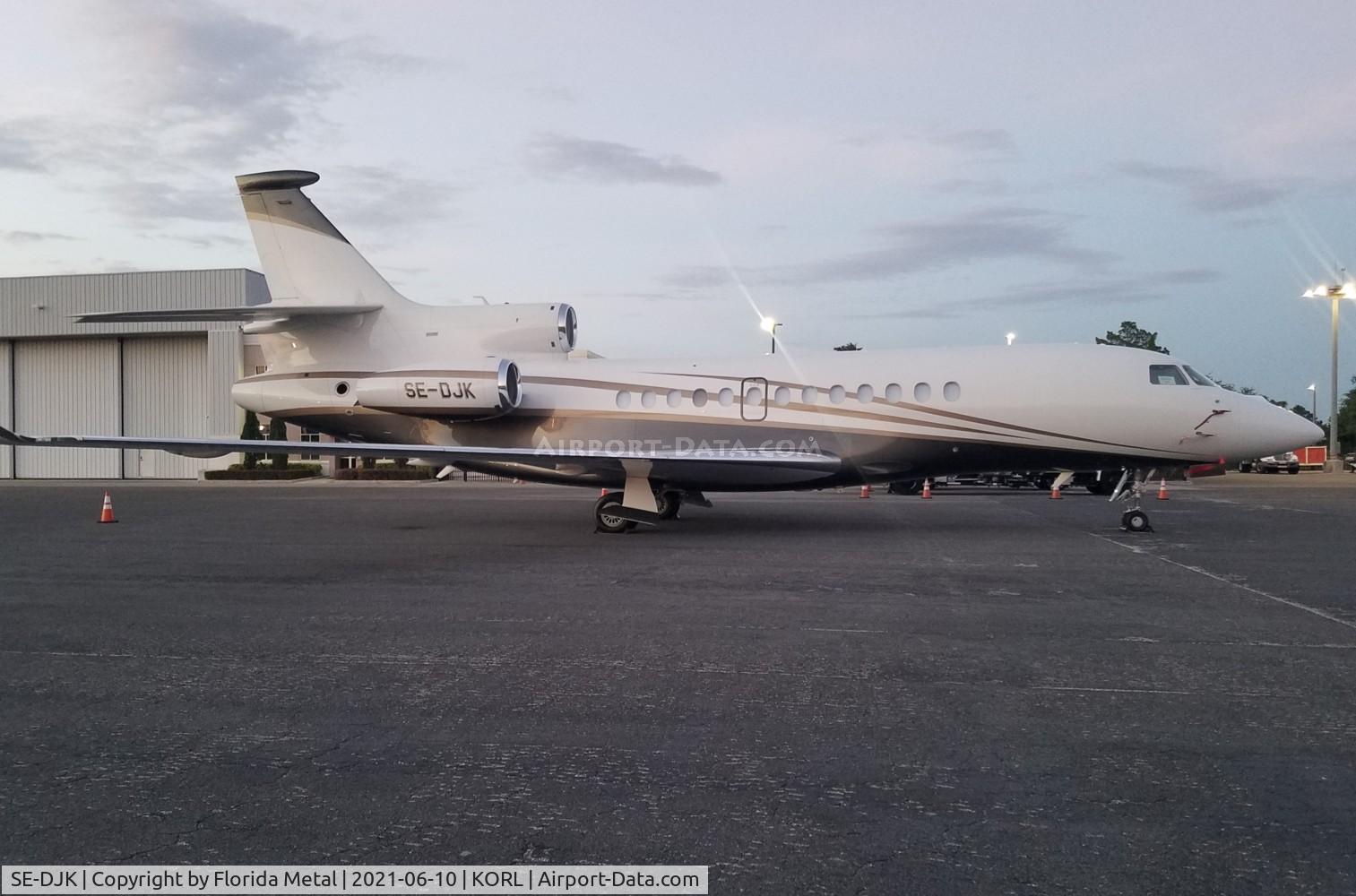 SE-DJK, 2009 Dassault Falcon 7X C/N 59, ORL 2021