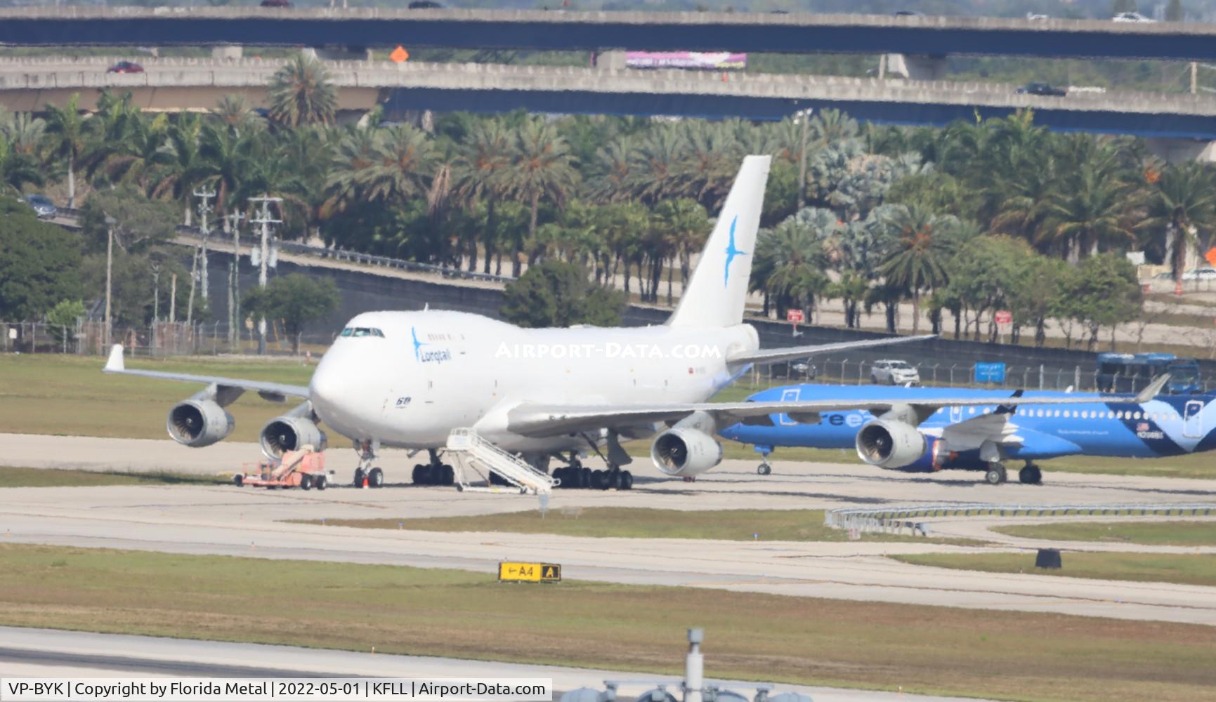 VP-BYK, 1991 Boeing 747-444BCF C/N 25152, Longtail Aviation