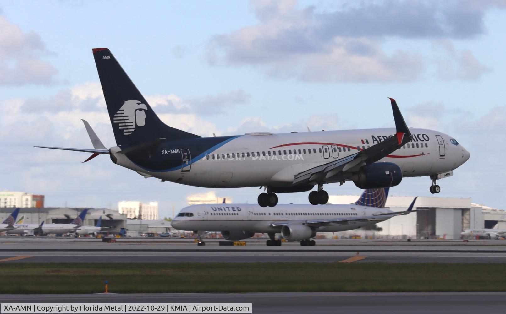 XA-AMN, 2014 Boeing 737-852 C/N 39945, MIA 2022