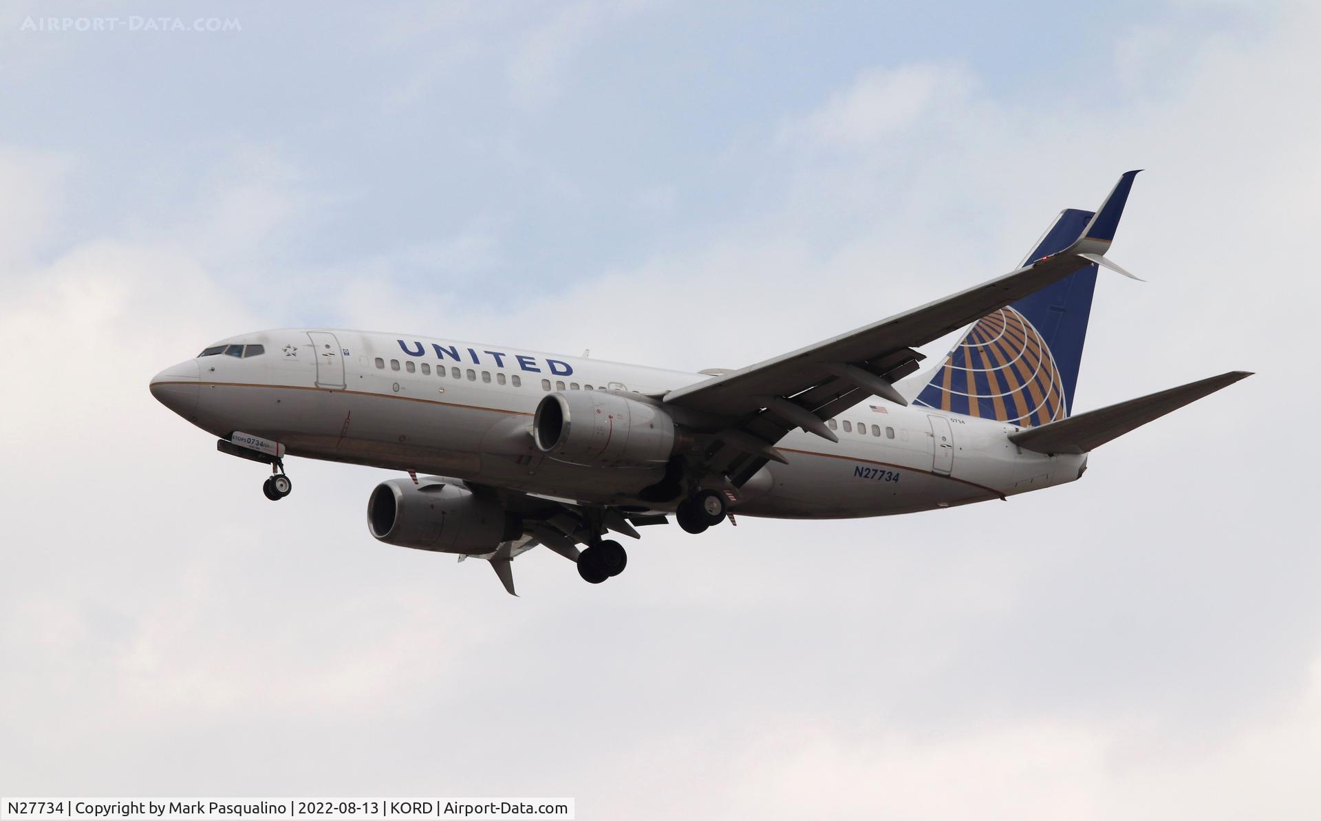 N27734, 1999 Boeing 737-724 C/N 28949, Boeing 737-724