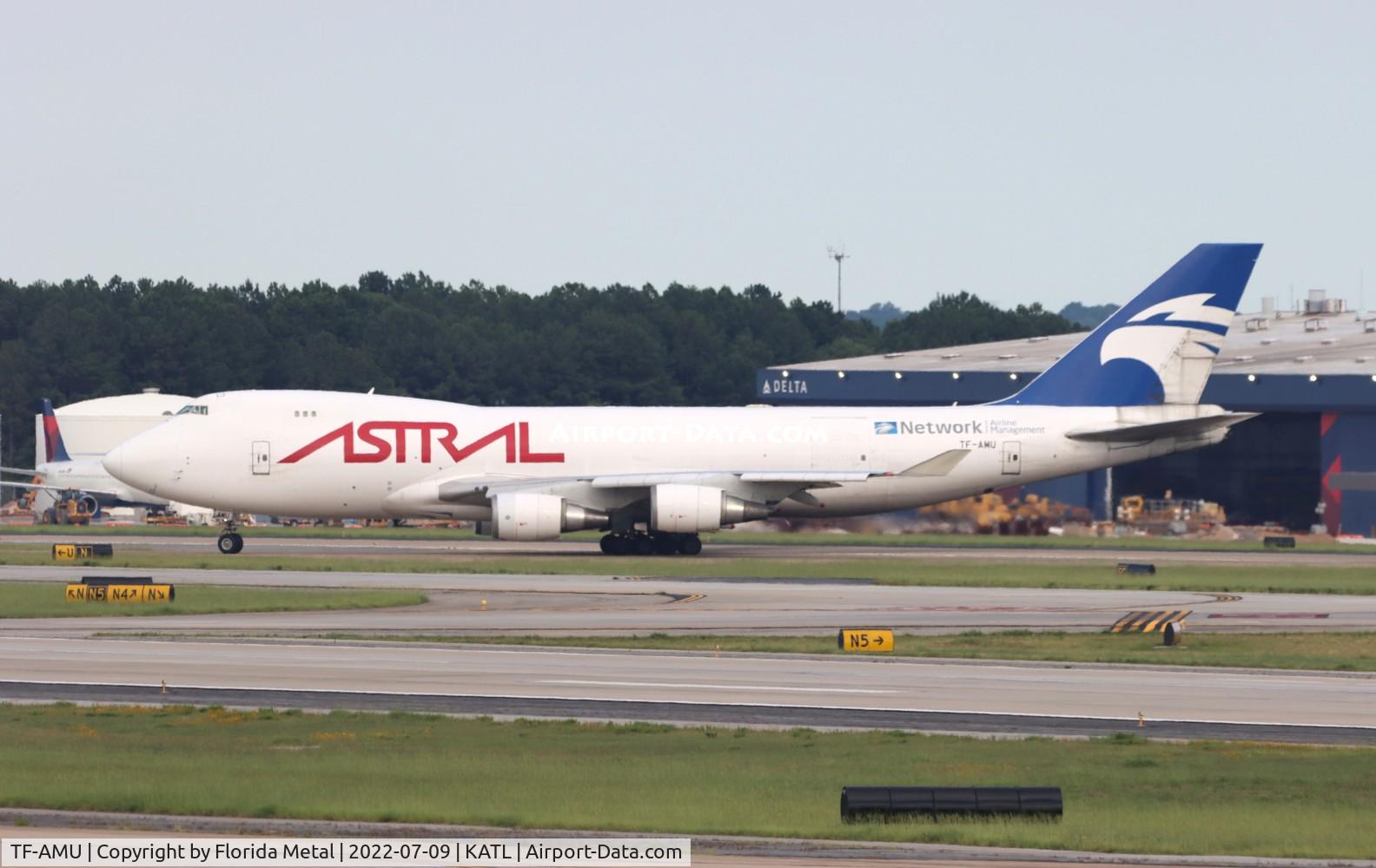 TF-AMU, 1999 Boeing 747-48EF/SCD C/N 27603, Astral Aviation