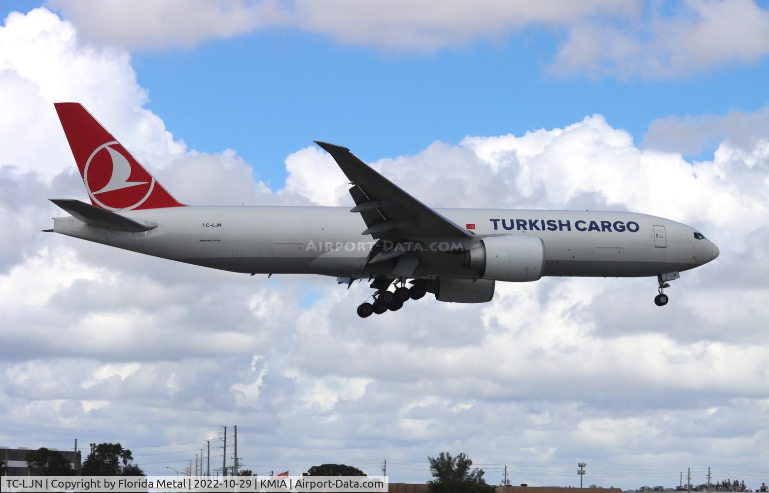TC-LJN, 2018 Boeing 777-FF2 C/N 65742, Turkish Cargo