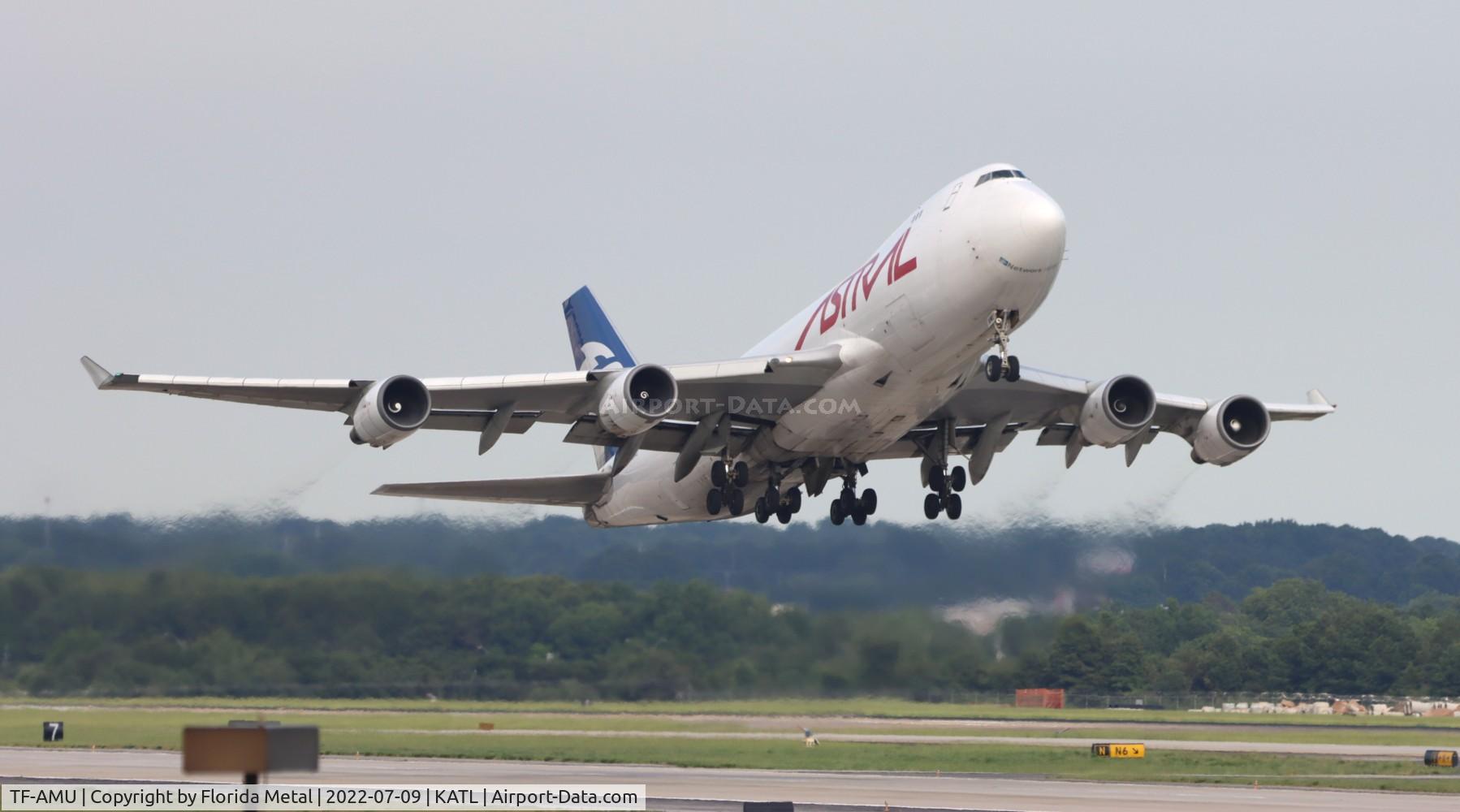 TF-AMU, 1999 Boeing 747-48EF/SCD C/N 27603, ATL 2022