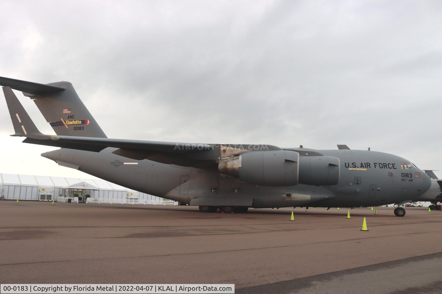 00-0183, 2000 Boeing C-17A Globemaster III C/N P-83, C-17A zx