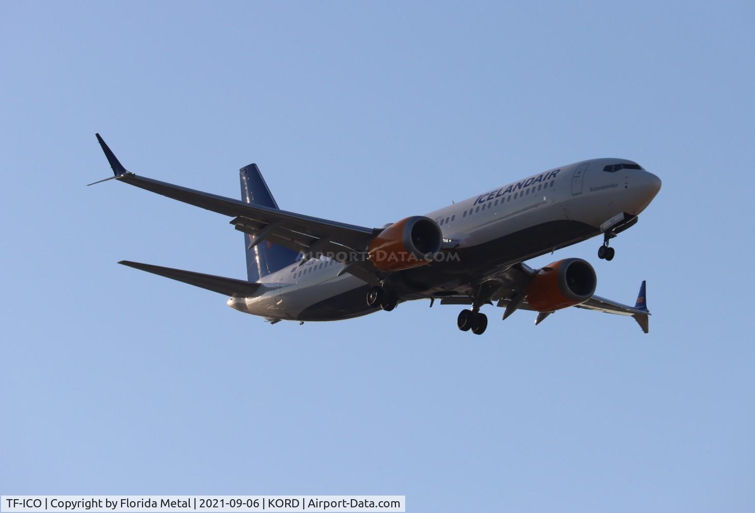 TF-ICO, 2019 Boeing 737-8 MAX C/N 44358, ORD 2022