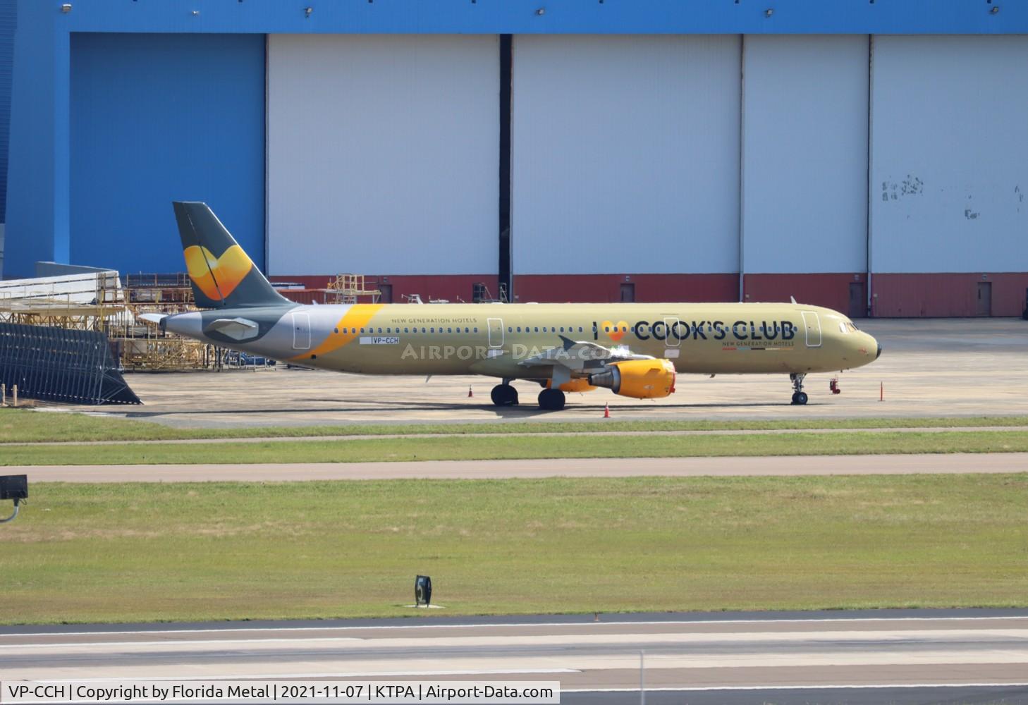VP-CCH, 2003 Airbus A321-211 C/N 1972, Ex Thomas Cook