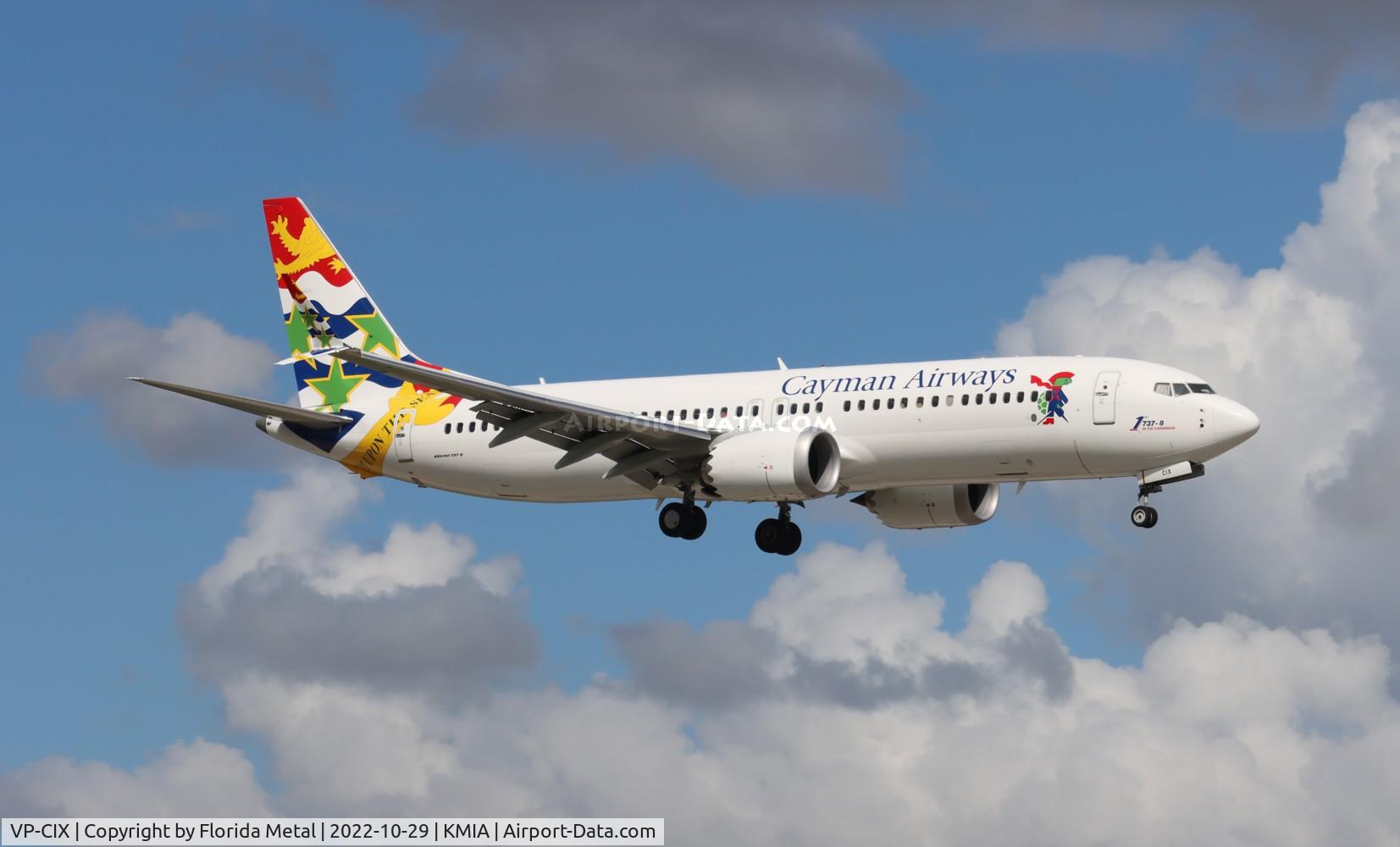 VP-CIX, 2019 Boeing 737-8 MAX C/N 63561, Cayman Airways