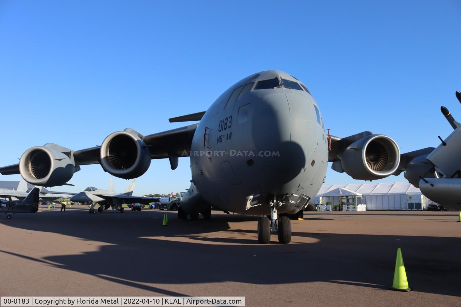 00-0183, 2000 Boeing C-17A Globemaster III C/N P-83, C-17A zx