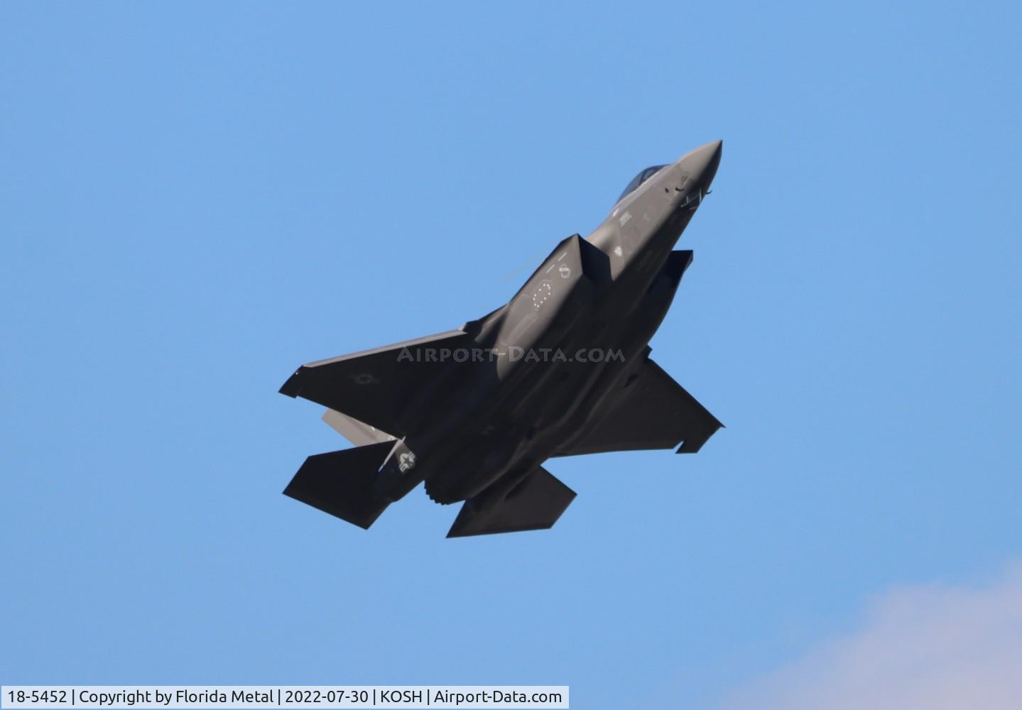18-5452, Lockheed Martin F-35A Lightning II C/N AF-280, F-35A zx