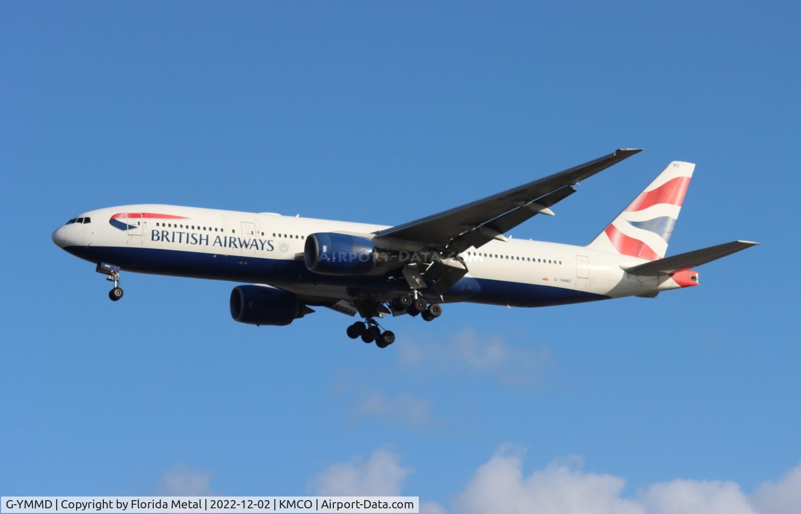 G-YMMD, 2000 Boeing 777-236 C/N 30305, MCO 2022