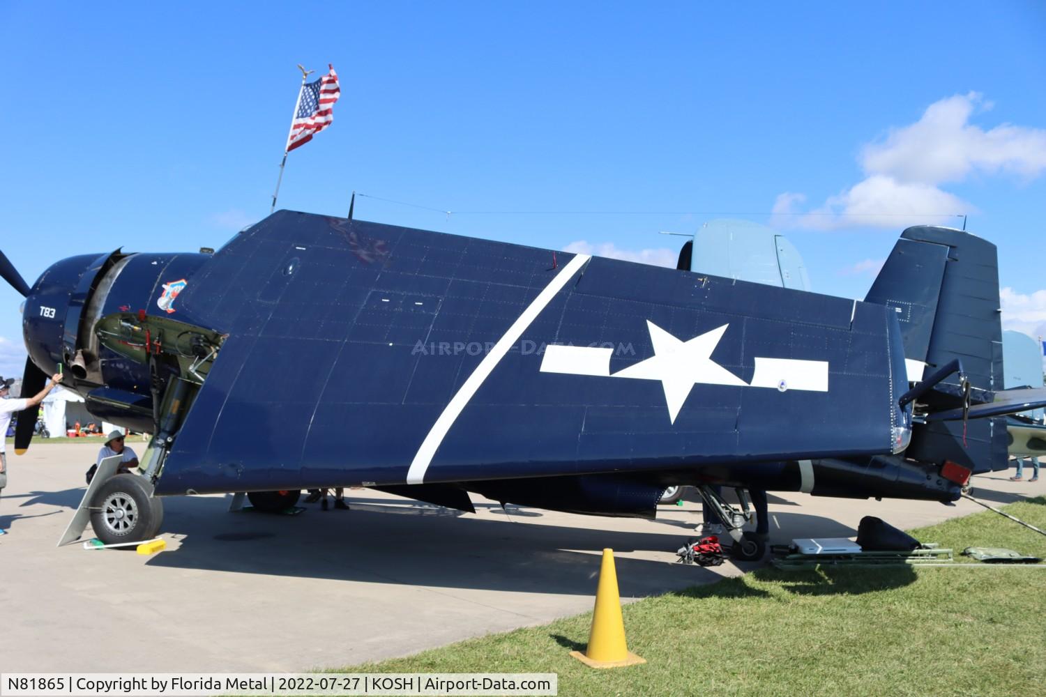 N81865, 1945 Grumman TBM-3E Avenger C/N 5632, OSH 2022