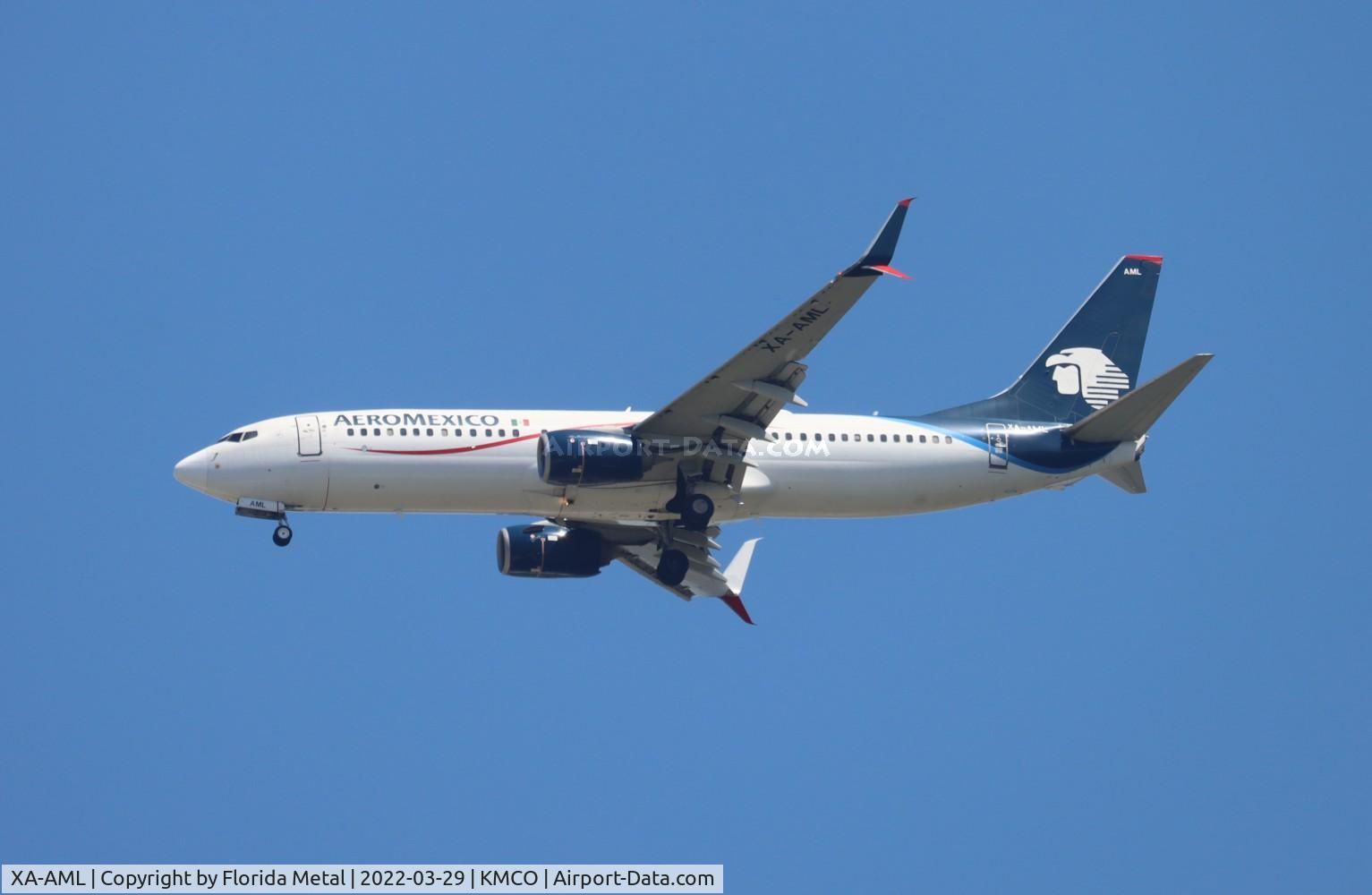 XA-AML, 2014 Boeing 737-852 C/N 36707, MCO 2022