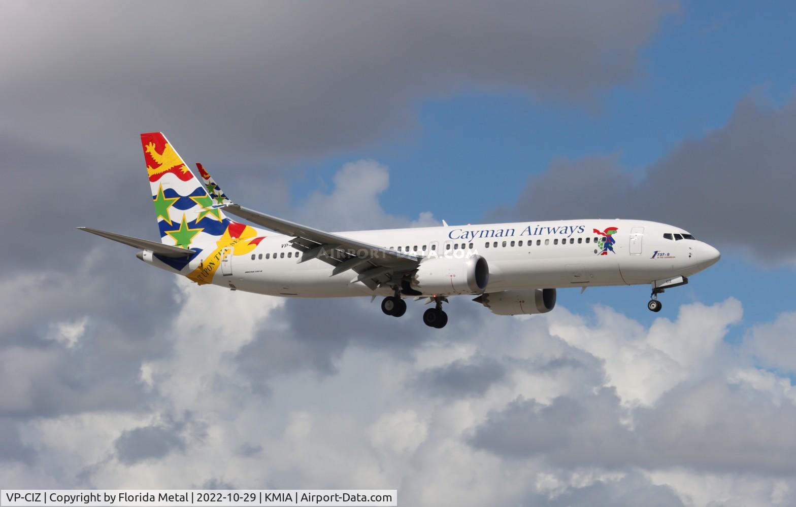 VP-CIZ, 2022 Boeing 737-8 MAX C/N 43336, MIA 2022