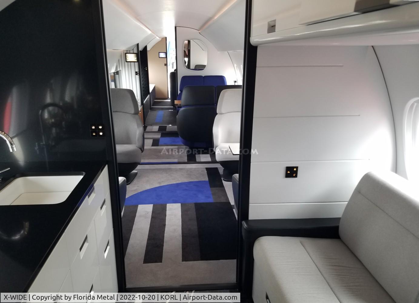 X-WIDE, Dassault Falcon 10X Mockup C/N Mock up, interior